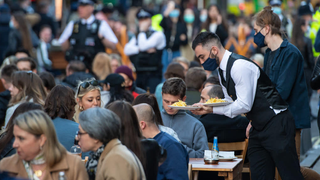 Journalist fulfills dream of becoming a restaurant server